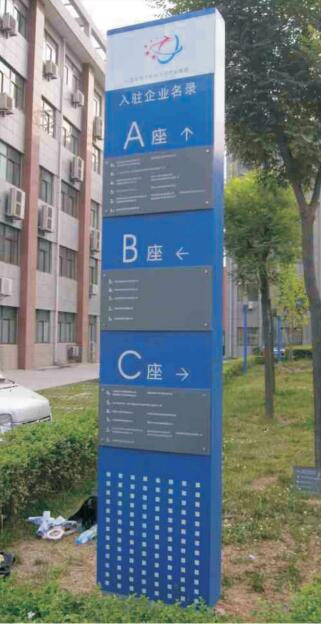 户外落地立牌